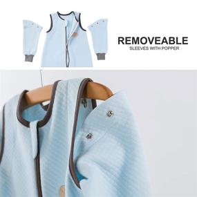 img 2 attached to Detachable Sleeves Wearable Blankets Pajamas Kids' Home Store