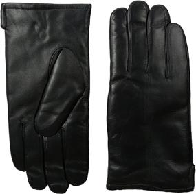 img 1 attached to Leather Gloves Microplie Lining Black