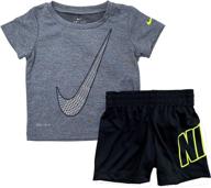 nike dri-fit dropsets t-shirt for boys, style 66h365 k6n logo