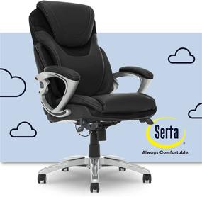img 4 attached to Serta CHR200128 Works Executive Black Furniture