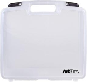 img 3 attached to 🎨 ArtBin Quick View Deep Base Carrying Case (6960AB) - Clear Open Core Storage Container, 14.5x15