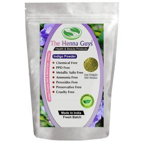 img 2 attached to ORGANIC INDIGO POWDER for Hair Dye/Color - The Henna Guys (200g)