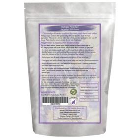 img 1 attached to ORGANIC INDIGO POWDER for Hair Dye/Color - The Henna Guys (200g)