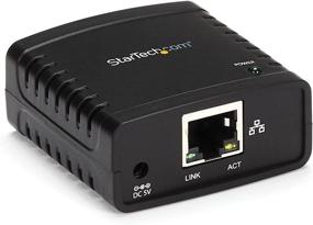 img 4 attached to 🖨️ StarTech.com Ethernet to USB 2.0 Print Server - Windows 10 Compatible - LPR - LAN USB Print Server Adapter (PM1115U2), Black