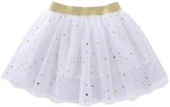 shimmering style for little ones: toddler girls 🌟 sparkle sequins clothing – skirts & skorts (3-4 years) logo