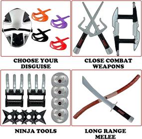 img 1 attached to 🗡️ Pretend Accessories for Warrior Weapons Playset