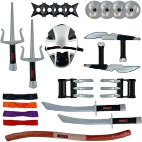 img 4 attached to 🗡️ Pretend Accessories for Warrior Weapons Playset