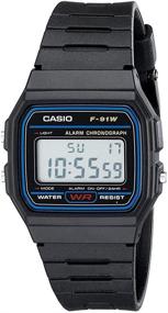 img 4 attached to CASIO F91W 1 Casual Sport Watch