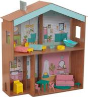 🏠 charming kidkraft color décor dollhouse - a designed delight for kids! logo