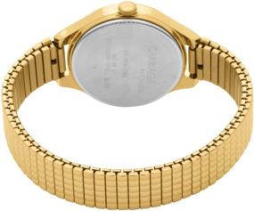 img 3 attached to ⌚ Timex Women's C3C238 Carolyn Gold-Tone Stainless Steel Expansion Band Watch - A Perfect Carriage for Fashionable Women