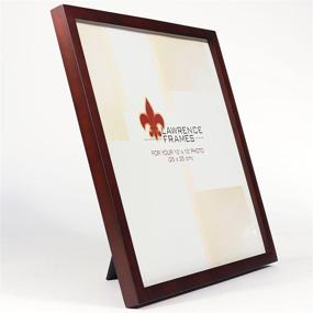 img 2 attached to Enhance Your Memories with the Elegant 🖼️ Lawrence Frames 755910 Espresso Wood Picture Frame, 10x10-Inch