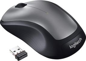 img 1 attached to 💻 Logitech MK335 Wireless Keyboard and Mouse Combo - Black/Silver: Reliable Connectivity and Sleek Design