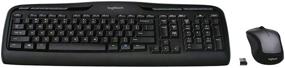 img 4 attached to 💻 Logitech MK335 Wireless Keyboard and Mouse Combo - Black/Silver: Reliable Connectivity and Sleek Design