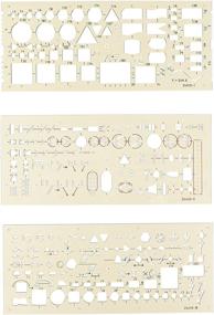img 1 attached to Koh-I-Noor- 3-Piece Electro Templates Set
