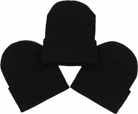 img 4 attached to 🧢 ToBeInStyle Unisex Pack of 6 or 3 Soft Stretchy Beanies – Stay Stylish and Cozy in Our Affordable Collection