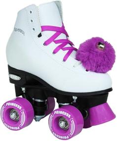 img 4 attached to 👑 Epic Skates Princess Quad Roller Skates: Rule the Rink with Style