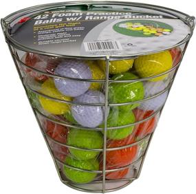 img 4 attached to 🏌️ JEF WORLD OF GOLF Foam Practice Balls - Set of 42 Multi-Colored Balls - Improve Your Golf Game!