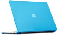 💦 mcover hard shell case for 2019 15-inch microsoft surface laptop 3 computer - aqua: enhanced protection and style logo