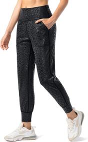 img 3 attached to High Waisted Yoga Pants for Women with Pockets 👖 - G Gradual Loose Leggings for Workout, Athletic, and Lounge