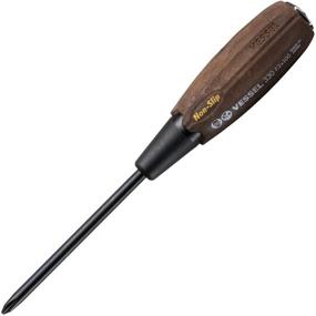 img 1 attached to VESSEL WOOD-COMPO Non-Slip Tang-Thru Screwdriver ( 2X100(4&#34