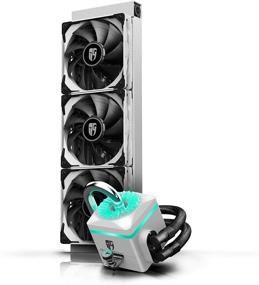 img 3 attached to DEEPCOOL Captain 360X WH RGB жидкостное охлаждение для ЦП: технология предотвращения утечек, труба из нержавеющей стали в форме буквы U, управление RGB 12 В 4-х контактным штекером, гарантия на 3 года