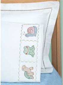 img 1 attached to Jack Dempsey Childrens Pillowcase Pkg Froggy