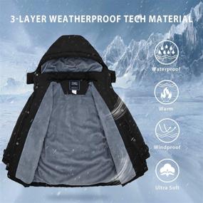 img 2 attached to 🌧️ Ultimate Protection: ZSHOW Boys' Waterproof Hooded Windproof Outdoor Clothing