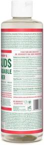 img 3 attached to 🌲 Dr. Bronner's - Biodegradable Sal Suds Cleaner (16oz) - Multifunctional Pine Floor, Laundry, and Dish Cleaner - Concentrated, Removes Grease and Dirt, Effective yet Gentle on Skin