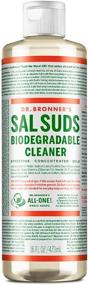 img 4 attached to 🌲 Dr. Bronner's - Biodegradable Sal Suds Cleaner (16oz) - Multifunctional Pine Floor, Laundry, and Dish Cleaner - Concentrated, Removes Grease and Dirt, Effective yet Gentle on Skin