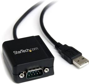 img 4 attached to 🔌 StarTech.com USB to Serial Adapter - 1 Port - USB Powered - FTDI USB UART Chip - DB9 (9-Pin) - USB to RS232 Adapter (ICUSB2321F), Black