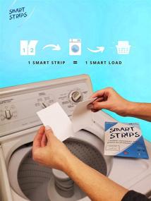 img 1 attached to Ultra-Concentrated Eco Strips for Sensitive Skin - Smart Strips™ Unscented Laundry Detergent Sheets (38 Loads). Hypoallergenic, Plastic-Free and Compostable, Eco Friendly Laundry Detergent