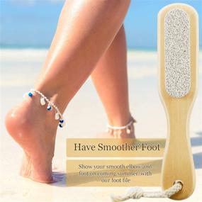 img 1 attached to Remover Scrubber Exfoliator Bristle Pedicure Foot, Hand & Nail Care