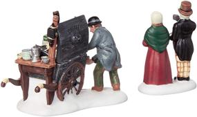 img 2 attached to 🎄 Department 56 Dickens' Village The Coffee Stall Building and Accessory Figurine (Set of 2): Perfect for Christmas Collections