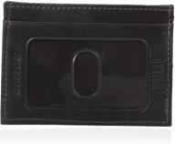 💼 buxton front pocket minimalist wallet: streamlined and stylish storage solution logo