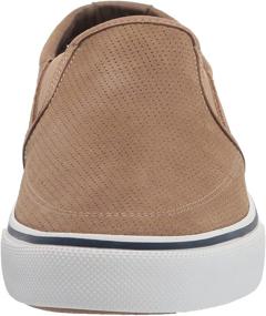 img 3 attached to Sperry Mens Striper Sneaker Taupe Men's Shoes in Fashion Sneakers