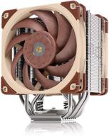 🌬️ noctua nh-u12a | кулер процессора премиум-класса: высокопроизводительное тихое решение охлаждения с вентиляторами nf-a12x25 pwm (120 мм, брауневый) логотип