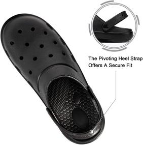 img 1 attached to 👞 Orthopedic Slippers for Men - LISTAYSS Support Fasciatis Shoes, Perfect for Mules & Clogs