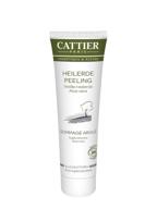 cattier organic white clay face scrub with aloe vera - 100 ml – enriched skincare for deep exfoliation logo