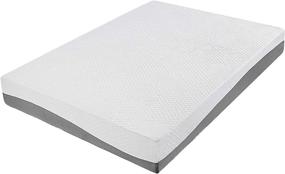 img 2 attached to PrimaSleep 10 Inch Wave Gel Infused Memory Foam 🛏️ Mattress,Gray (Twin): Unmatched Comfort and Support for an Exceptional Sleep Experience