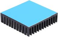 💡 awxlumv 4pcs heat sink: effective cooling solution for cpu ics & 3d printers with thermal conductive tape logo