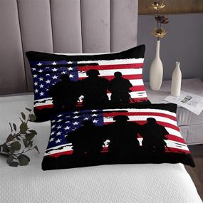 img 2 attached to American Lightweight Silhouette Bedspread Decorative