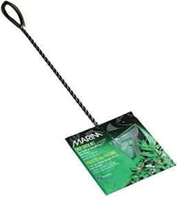 img 2 attached to Marina 5 Inch Black Coarse Nylon Brush with 16 Inch Handle: Durable and Efficient Cleaning Tool