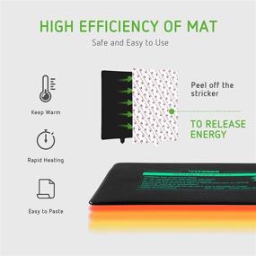 img 3 attached to 🦎 Maximize Reptile Comfort with VIVOSUN Upgrade Reptile Heat Mat and Digital Thermostat Combo