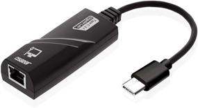 img 4 attached to 💻 OSGEAR Адаптер USB C в Ethernet - Конвертер сетевого кабеля типа C для RJ45, Thunderbolt 3, USB 3.1 - Гигабитный LAN 10/100/1000Мбит/с - Windows, Surface Book, XPS совместим и многое другое