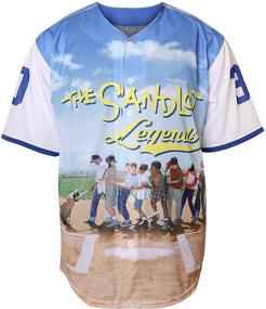 img 3 attached to Men's Shirts: Phoneutrix Rodriguez Sandlot Legends Baseball Clothing