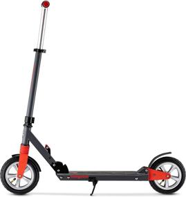 img 1 attached to 🛴 Mongoose Elevate Duo Folding Kick Scooter for Youth and Adults, Suitable for Ages 8 and Up, with Kickstand, Maximum 220-Pound Rider Weight Capacity