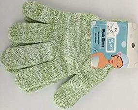 img 3 attached to 🧤 Exfoliating Deep Cleaning Shower and Bath Gloves: Purely Me - 2 Pairs