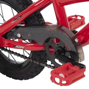 img 2 attached to 🚲 Fast Assembly Quick Connect Huffy Kid Bike Moto X in Glossy Red, 12 Inch