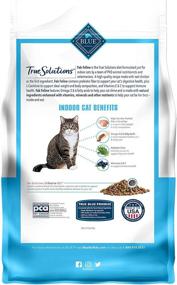 img 3 attached to 🐈Blue Buffalo True Solutions Fab Feline Natural Indoor Adult Cat Food - Цыпленок | Сухой и Влажный Комбо