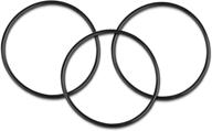 💧 3.5" o.d. black o-ring set for reverse osmosis water filter housings (3 pcs) logo
